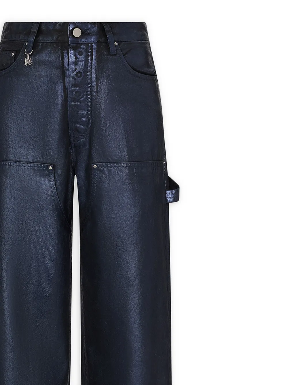  Amiri Coated Carpenter Jeans - Blue 