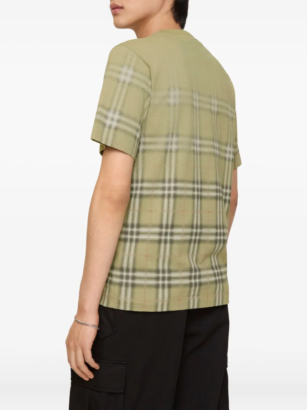  Burberry Ip Check T-shirt - Green 