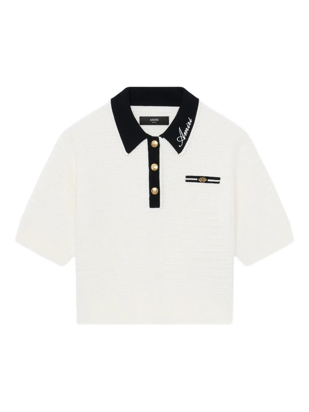 AMIRI button logo polo | White | Image 1