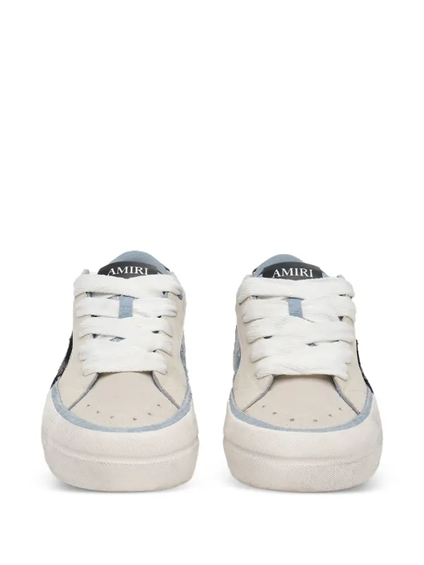 amiri バンダナ　28 AMIRI Bandana Star Skate Trainers | White | FARFETCH