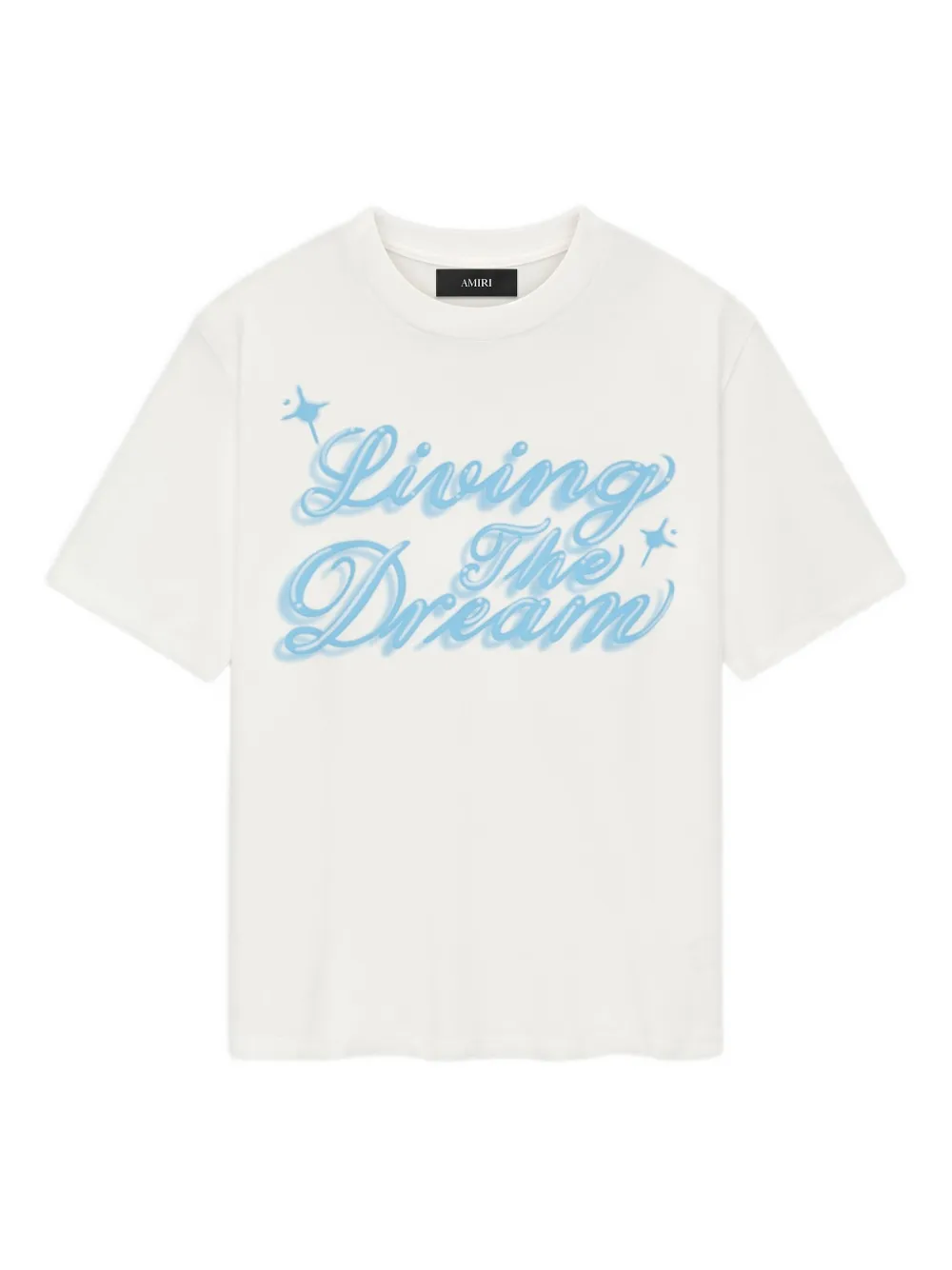 AMIRI T-shirt Living The Dream - Bianco