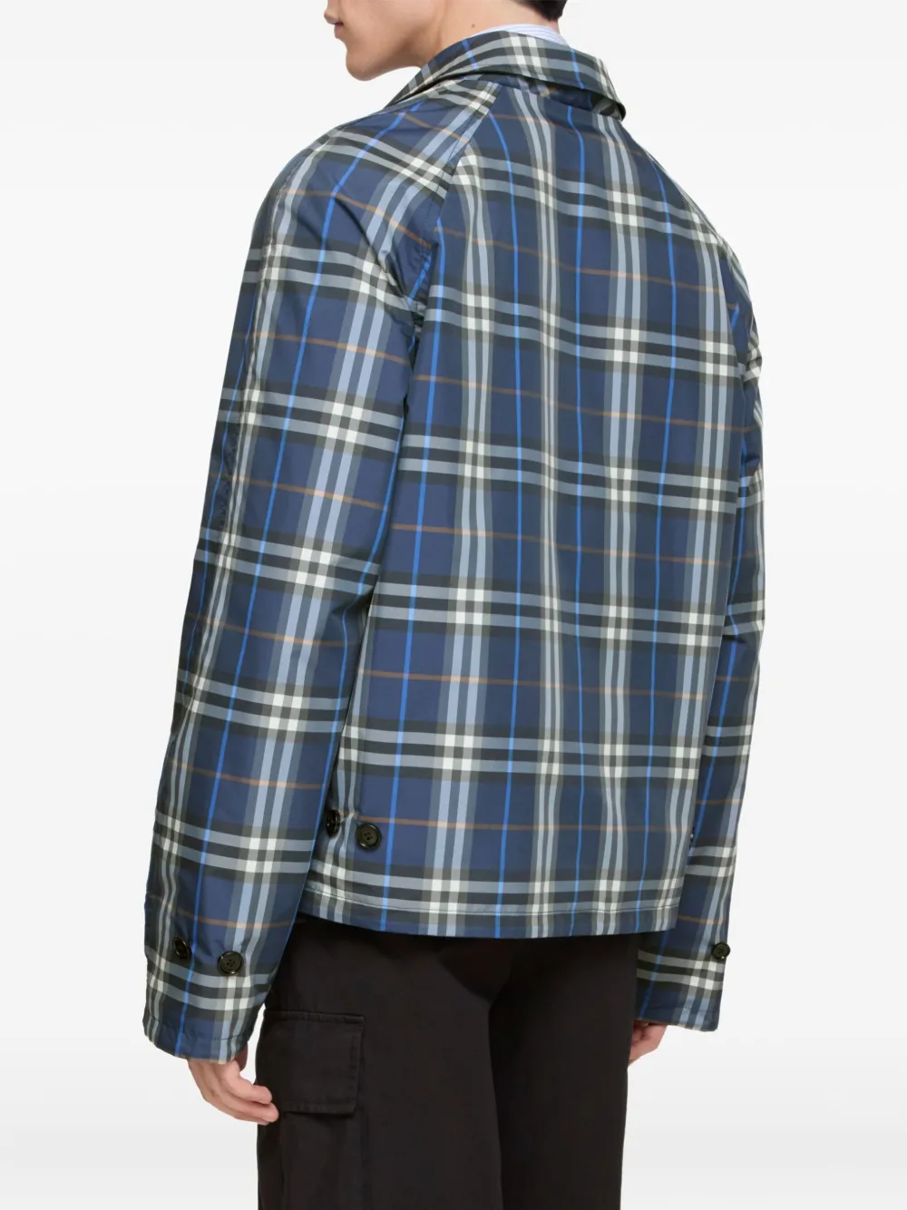 Burberry Reversible zip-up Jacket | Blue | FARFETCH