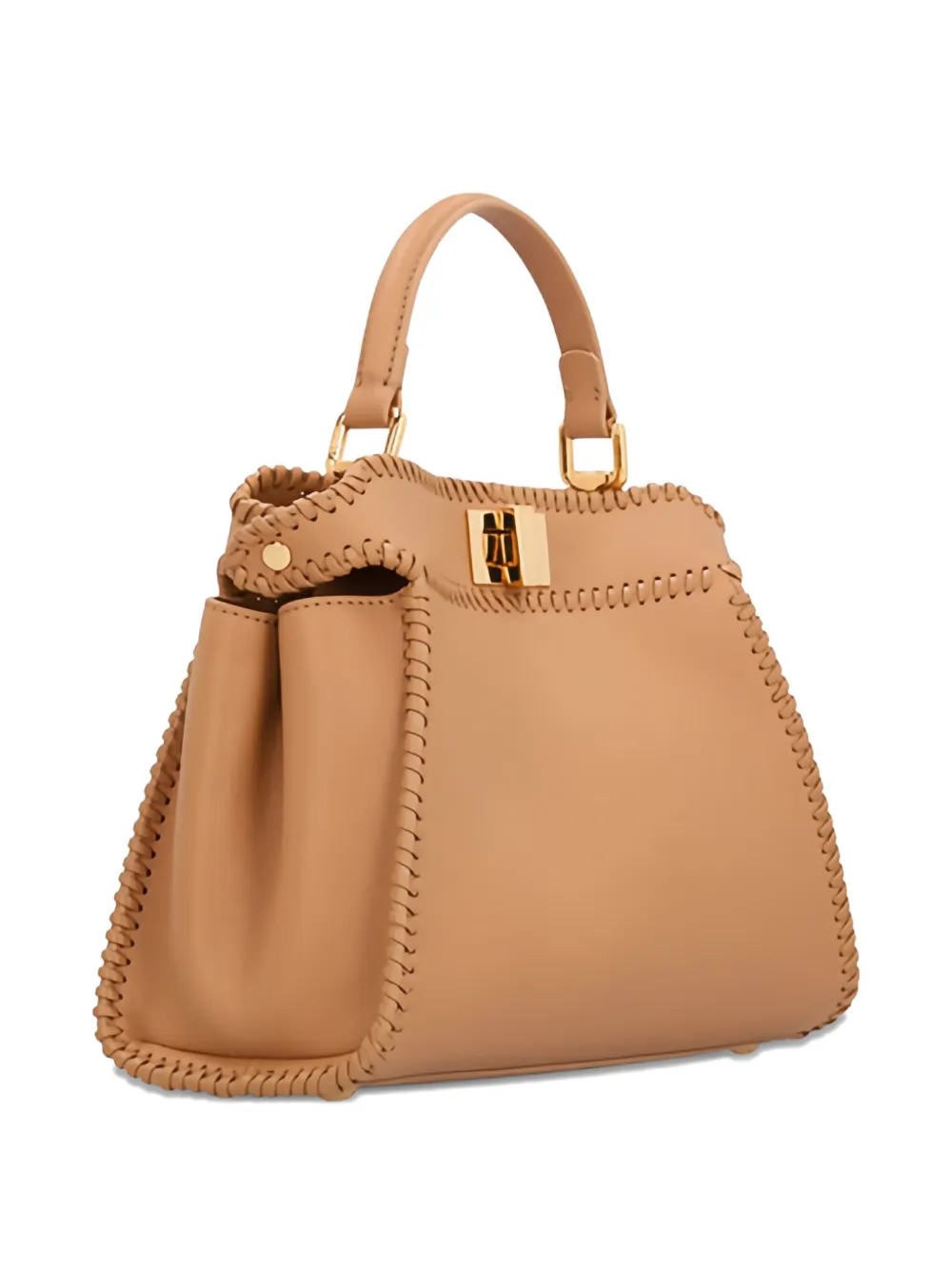 FENDI small Peekaboo tote bag - Bruin