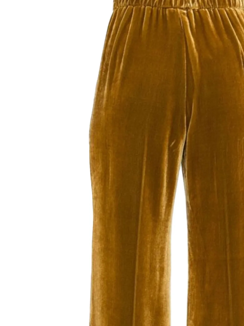 Forte Forte elasticated trousers - Bruin