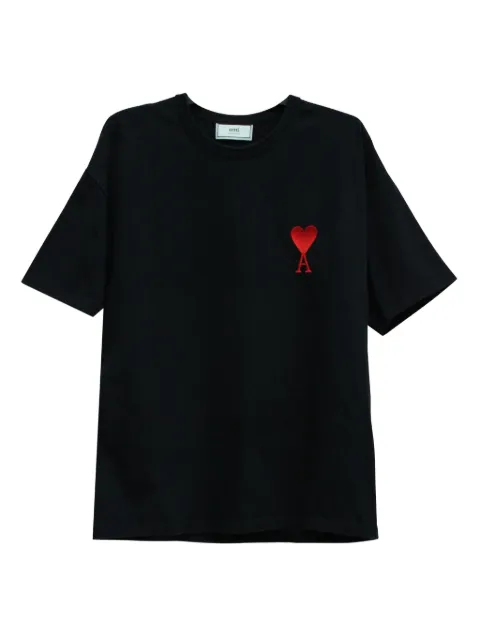 AMI Paris Coeur-embroidered T-Shirt