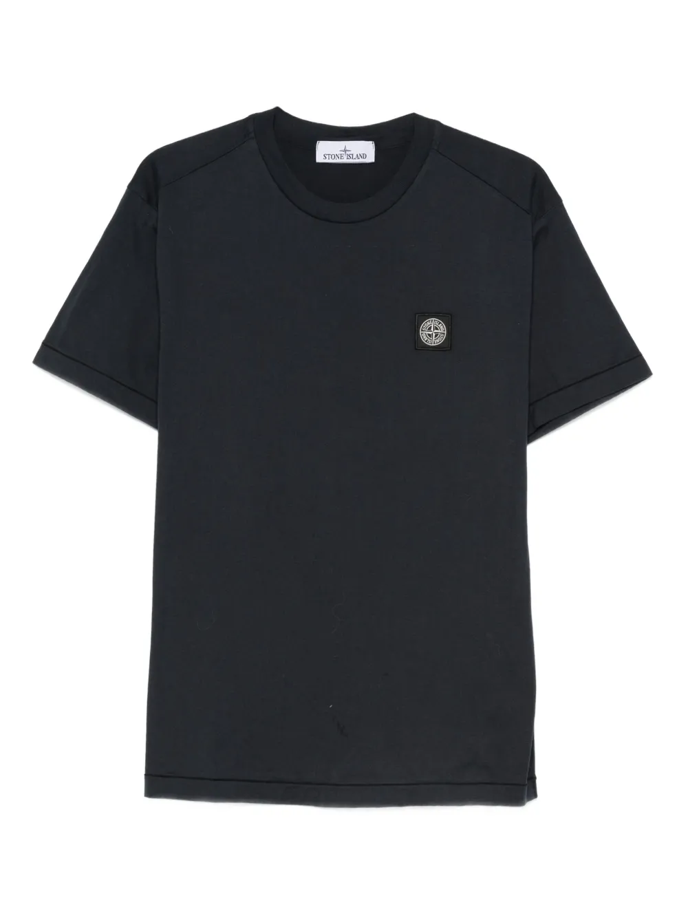 Stone Island playera con parche del logo | azul | Image 1