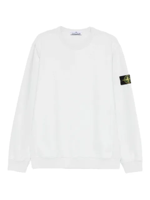 Stone Island sudadera con parche del logo