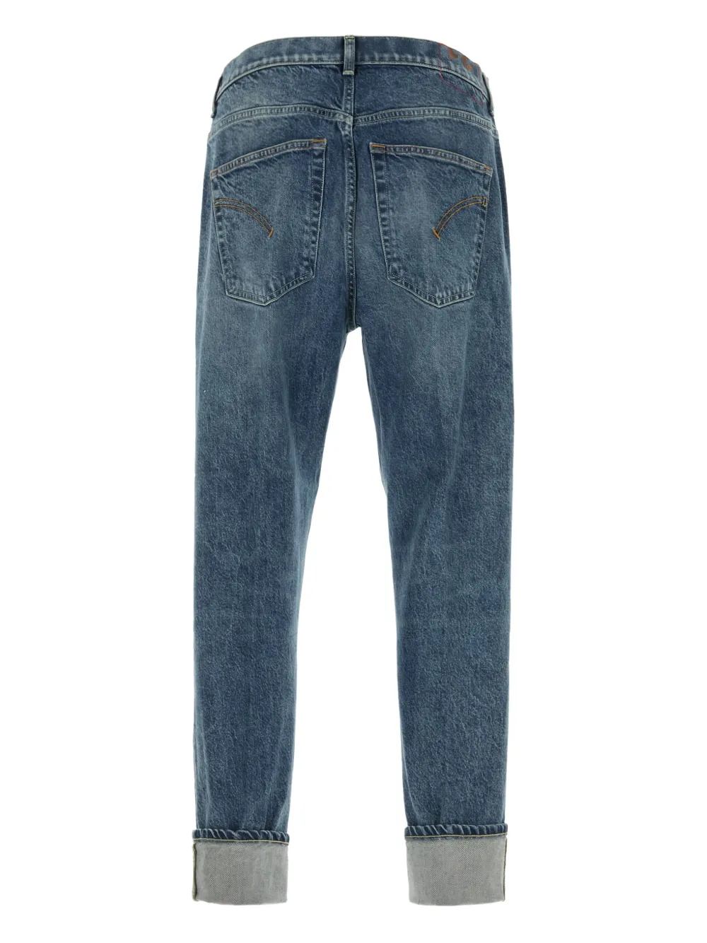 DONDUP cuffed paco trousers - Blauw