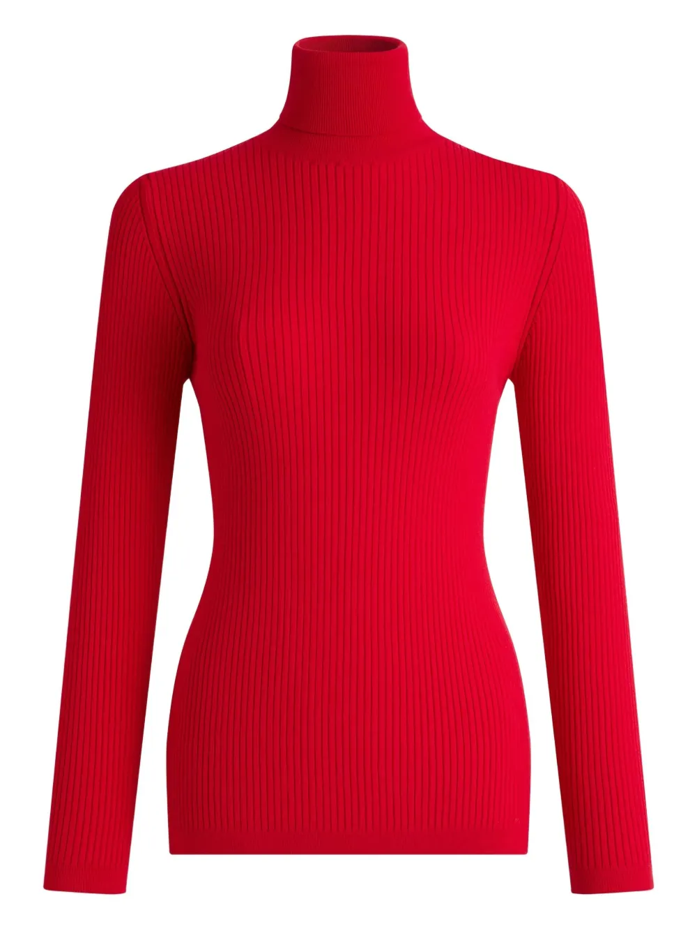 Fusalp Ancelle Ribbed-knit Sweater In Red