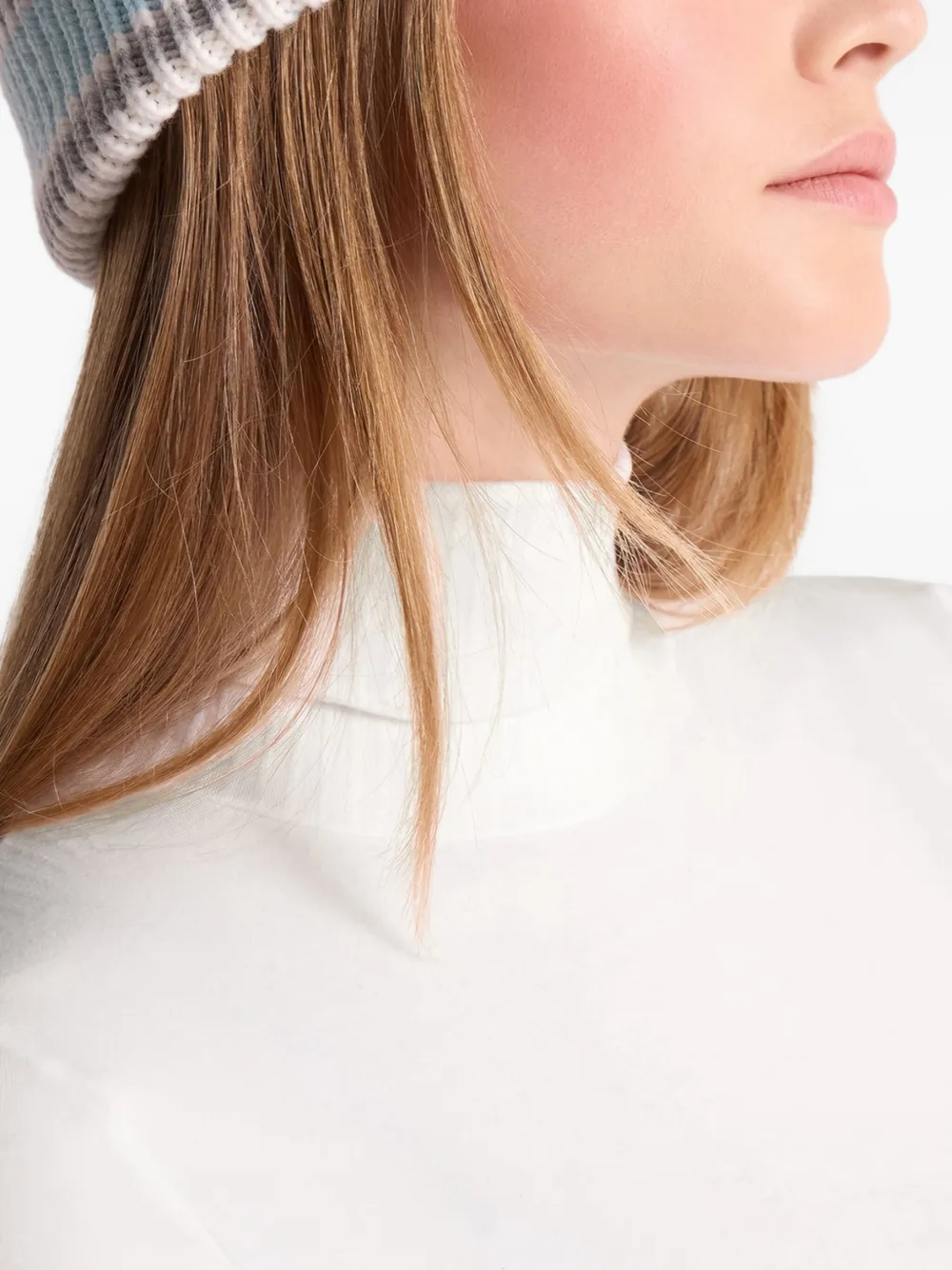 Fusalp Berretto con pompon - Blu