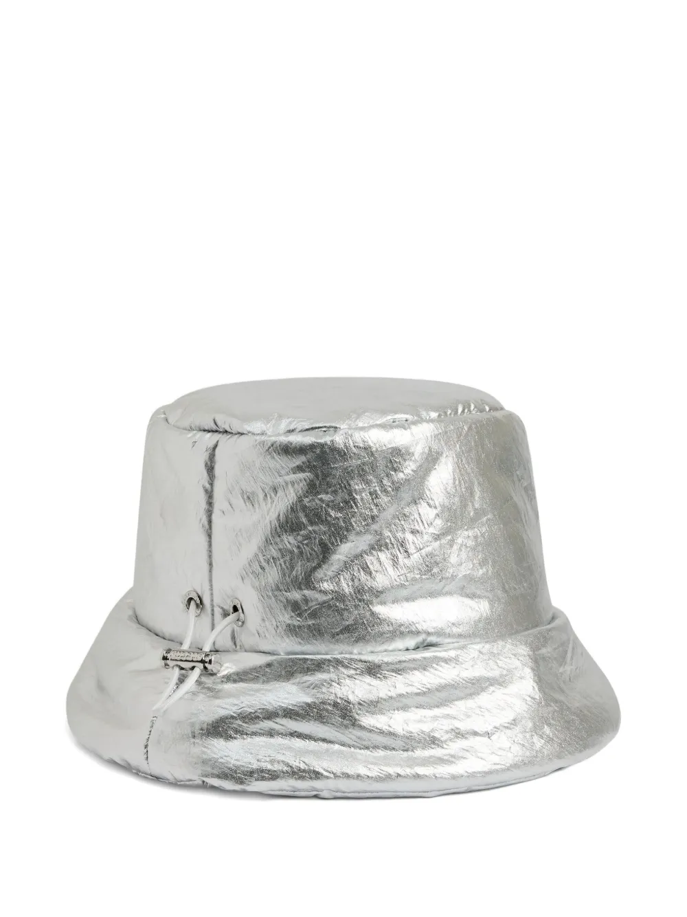 Fusalp crinkled-effect bucket Hat - Zilver