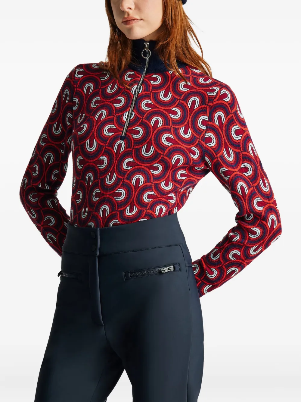 Fusalp Pull Pilule Knit In Red