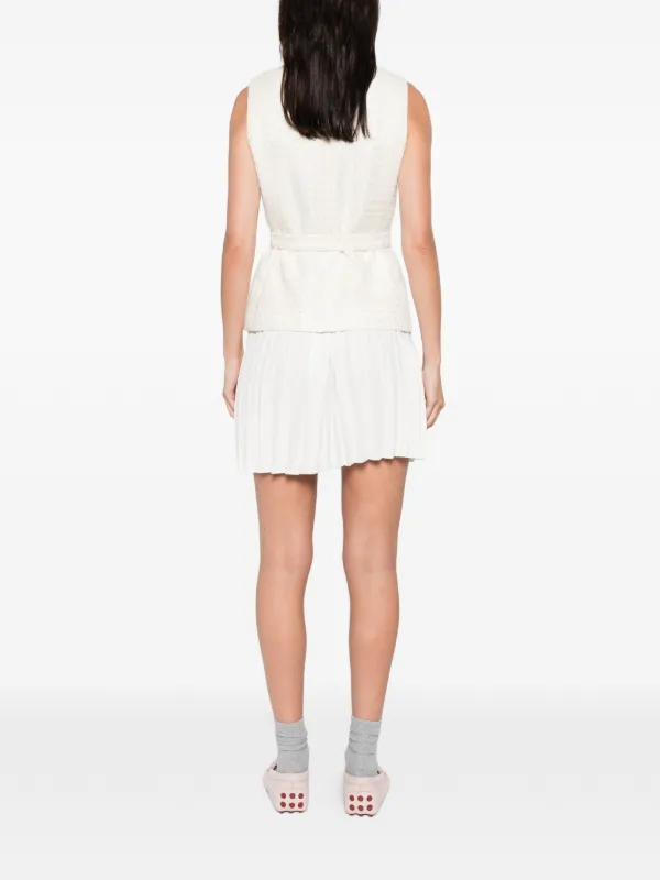 open lace back dress Sandro Ruched Mini Dress, Black / 36