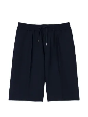 Jil Sander レイヤード ウールショートパンツ | ブルー | FARFETCH JP