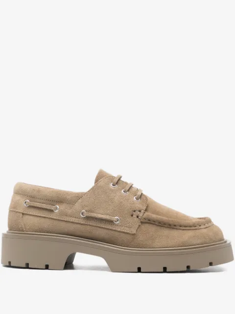 SANDRO zapatos top sider con agujetas