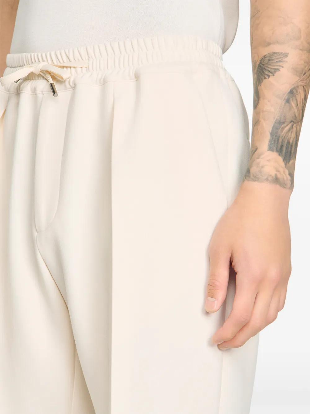 SANDRO Bermuda shorts met trekkoord Beige