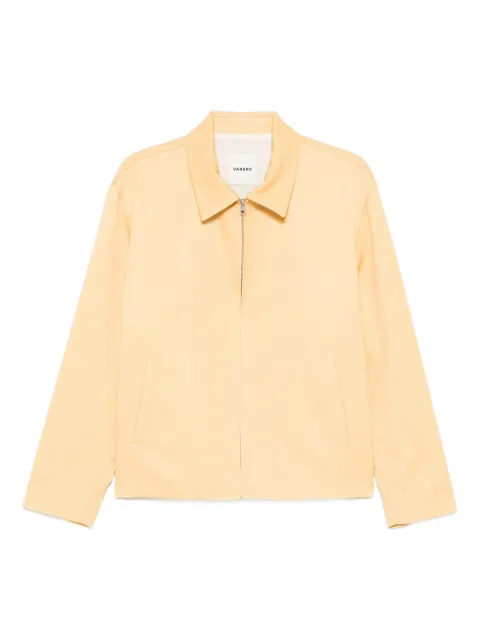 SANDRO chamarra con cierre en la parte delantera