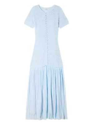 grey scoop neck dress 12 Season Color Analysis | Indigo Tones