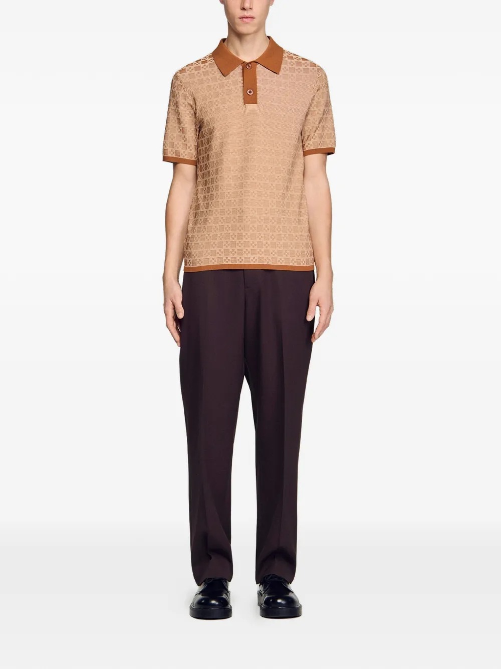  Sandro Polo Estampado - Neutro 