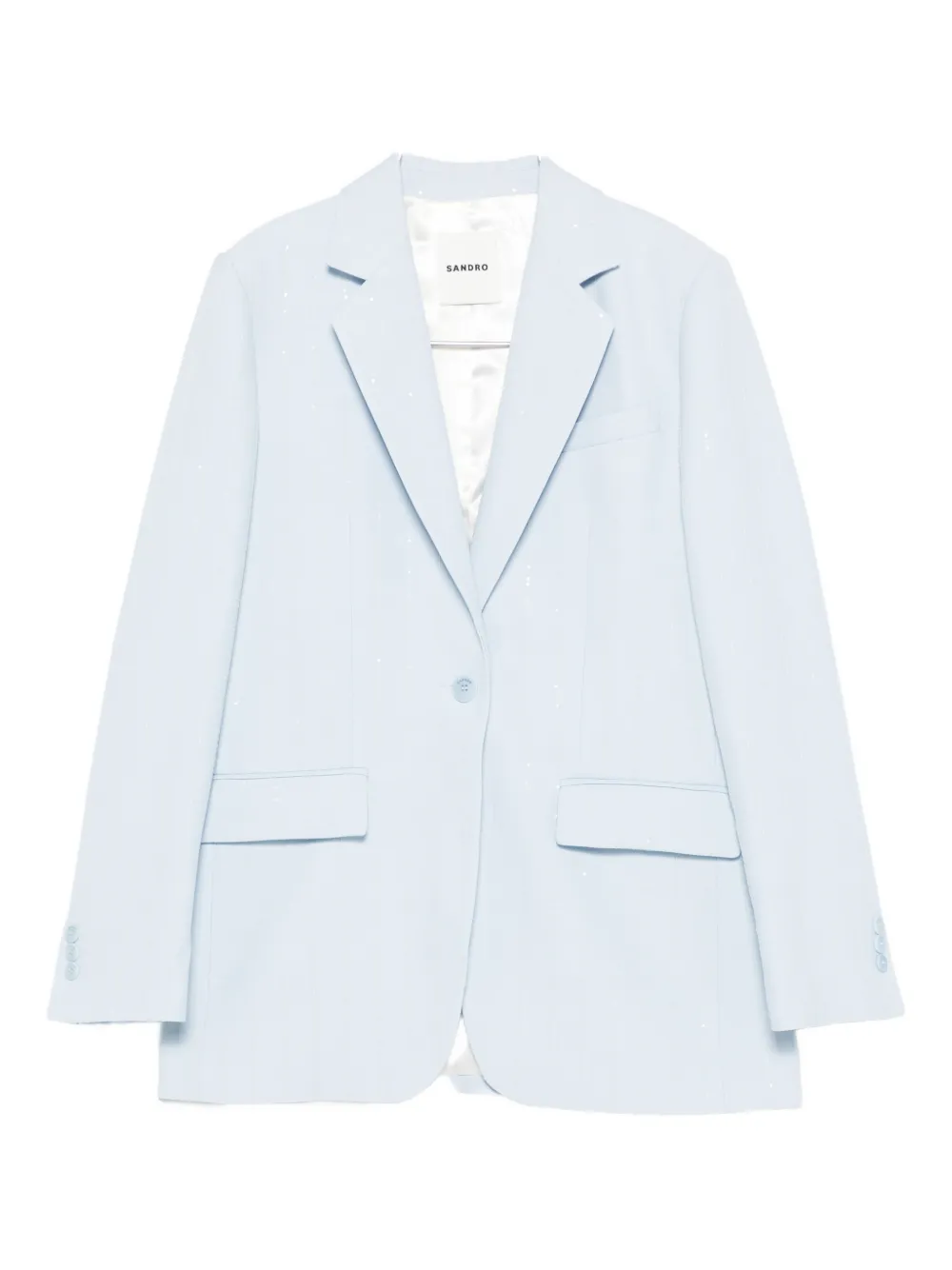 SANDRO Blazer a righe - Blu