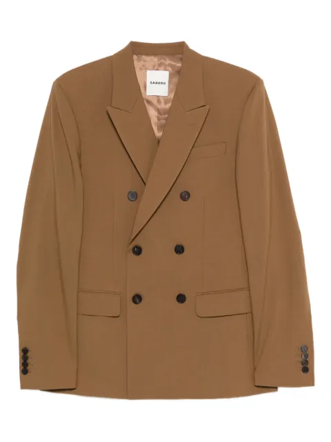 SANDRO dubbelknäppt blazer