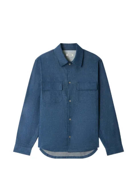 SANDRO pocket long-sleeve shirt
