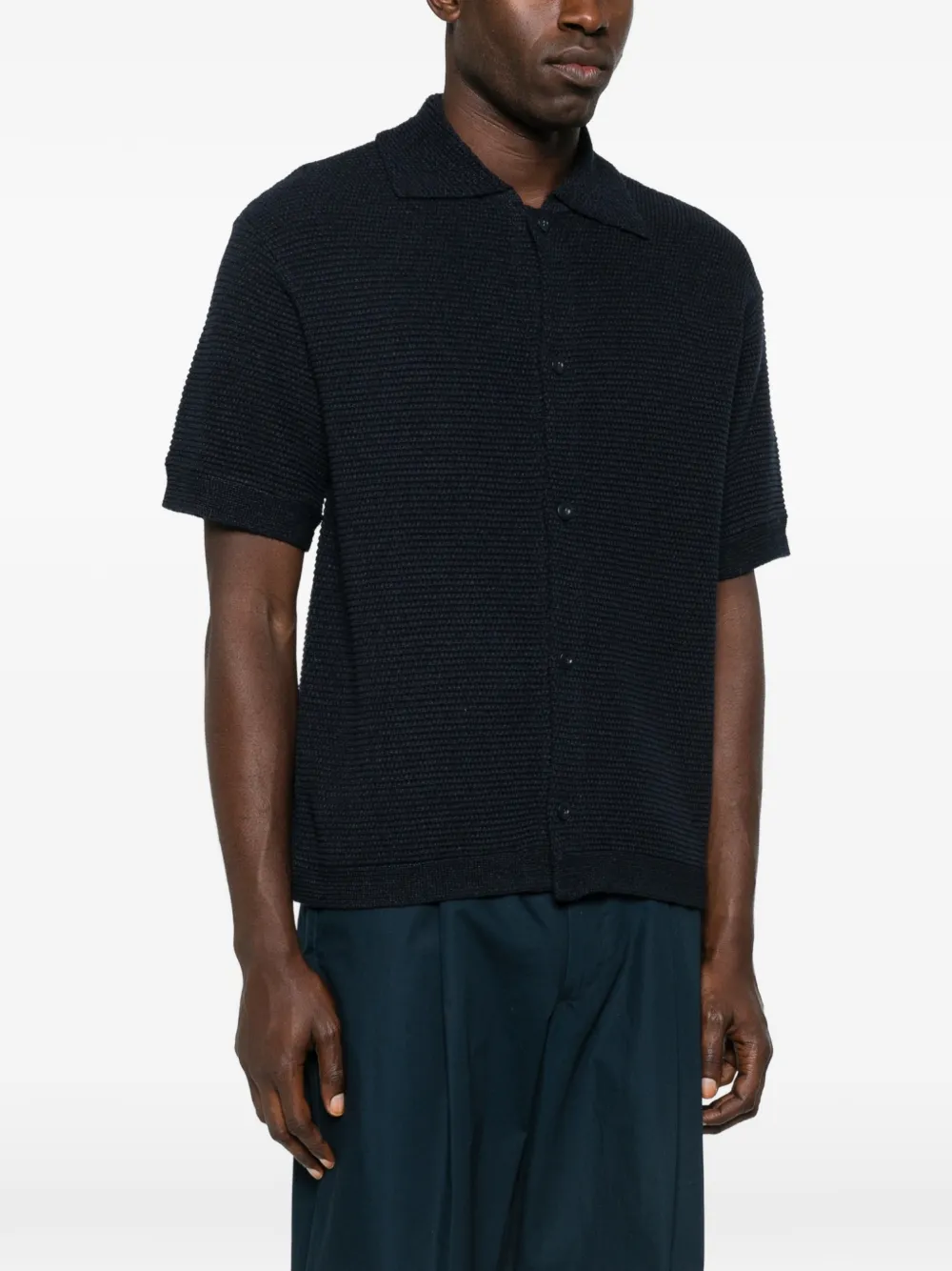  Sandro Button-fastening Shirt - Blue 