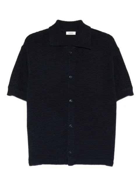 SANDRO button-fastening shirt
