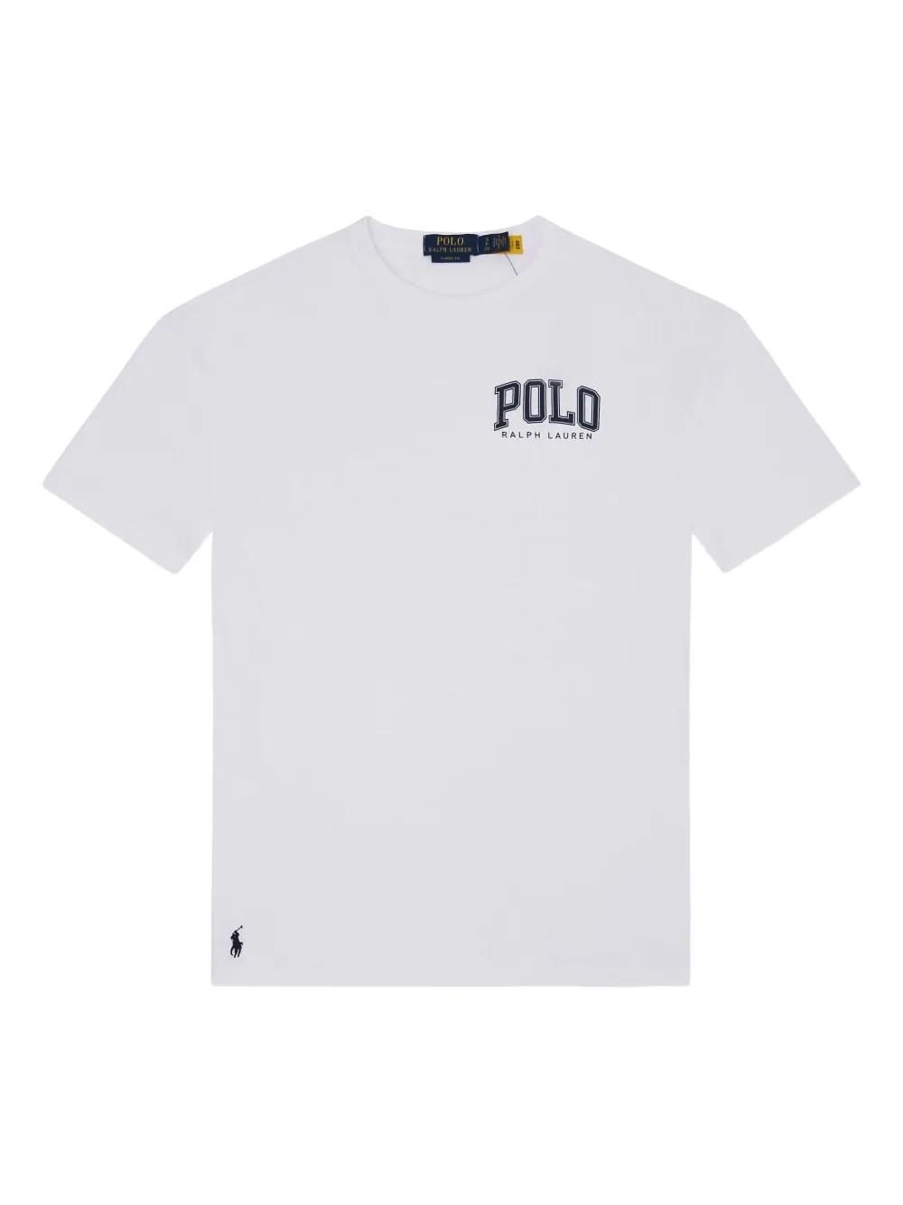 Polo Ralph Lauren T-shirt in cotone con logo - Bianco