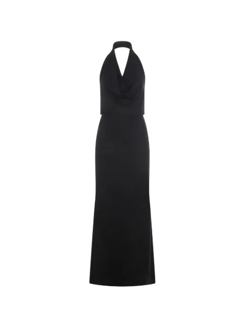 Aya Muse halterneck cowl dress