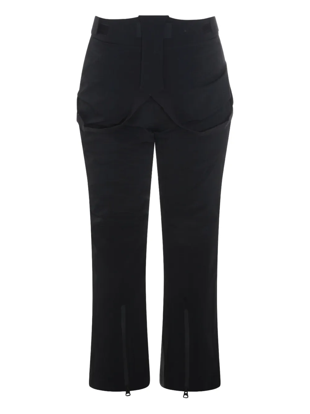Mackage Nyomi-r Removable-suspenders Ski Trousers In Black