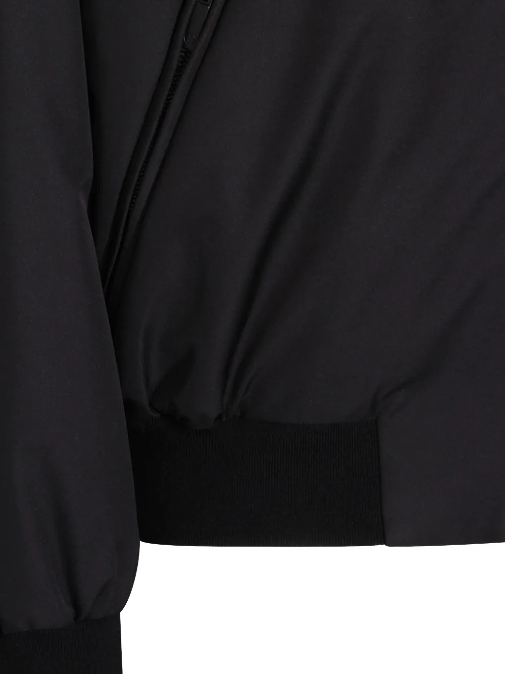 Giorgio Armani Bomberjack met rits Zwart