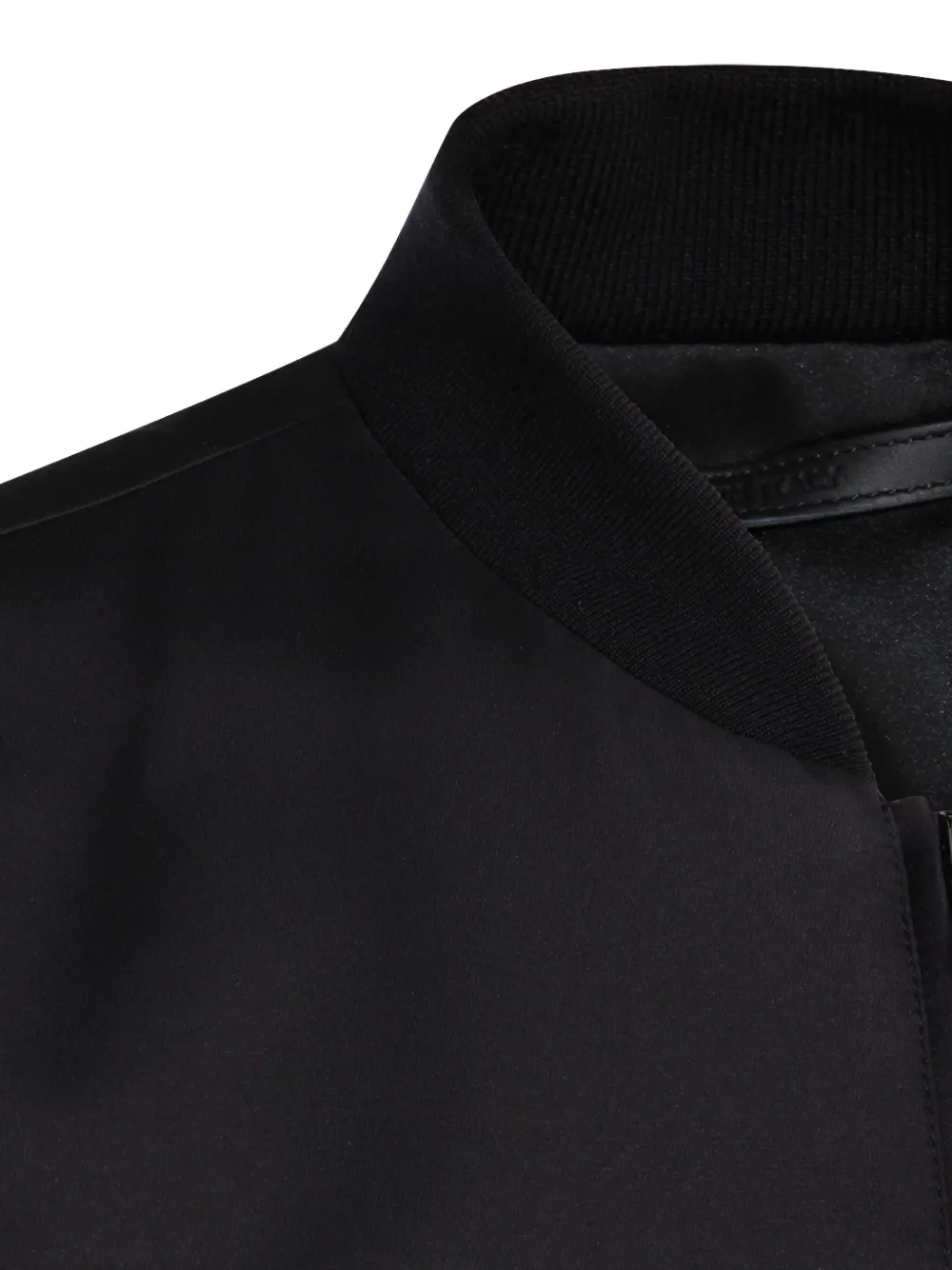 Giorgio Armani Bomberjack met rits Zwart