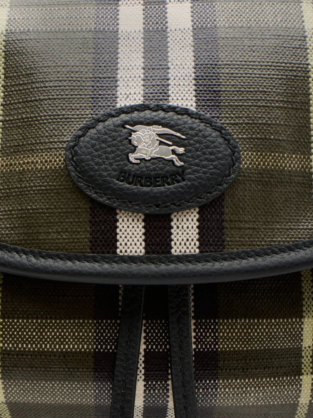 Burberry Rugzak met tartan ruit Groen