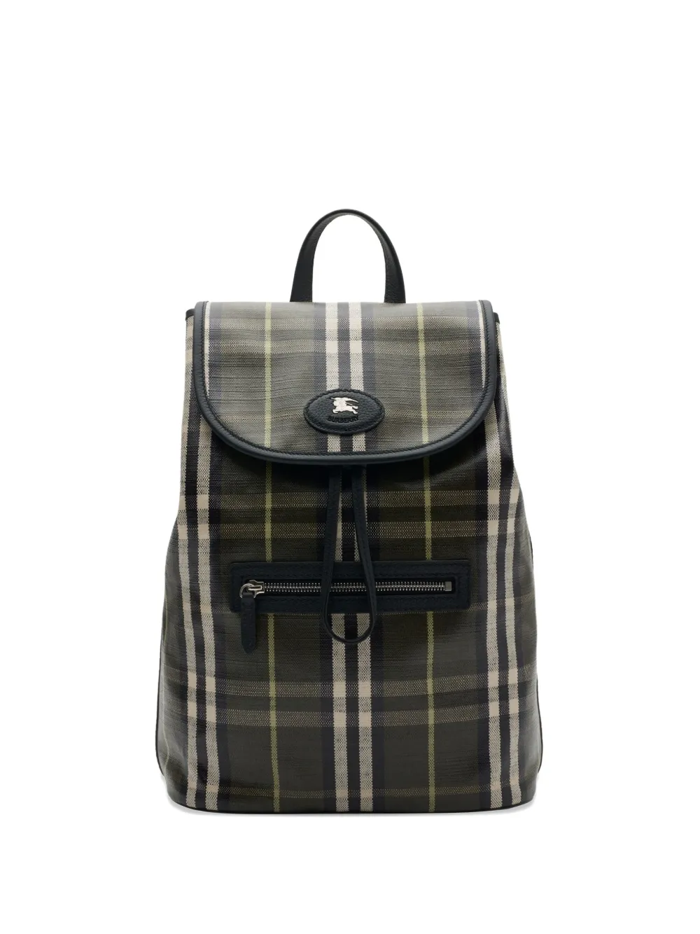 Burberry tartan-pattern backpack | Green | Image 1