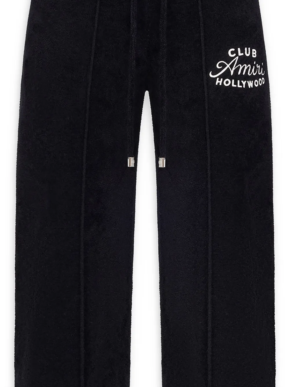  Amiri Club Logo Drawstring Track Pants - Black 
