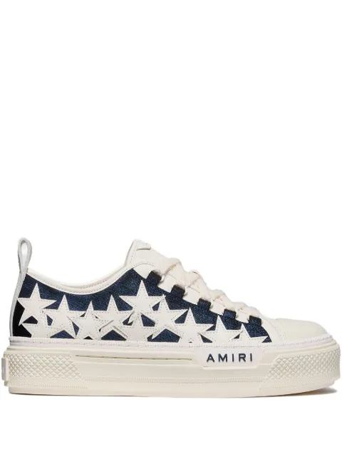 AMIRI Stars Court denim low-top sneakers