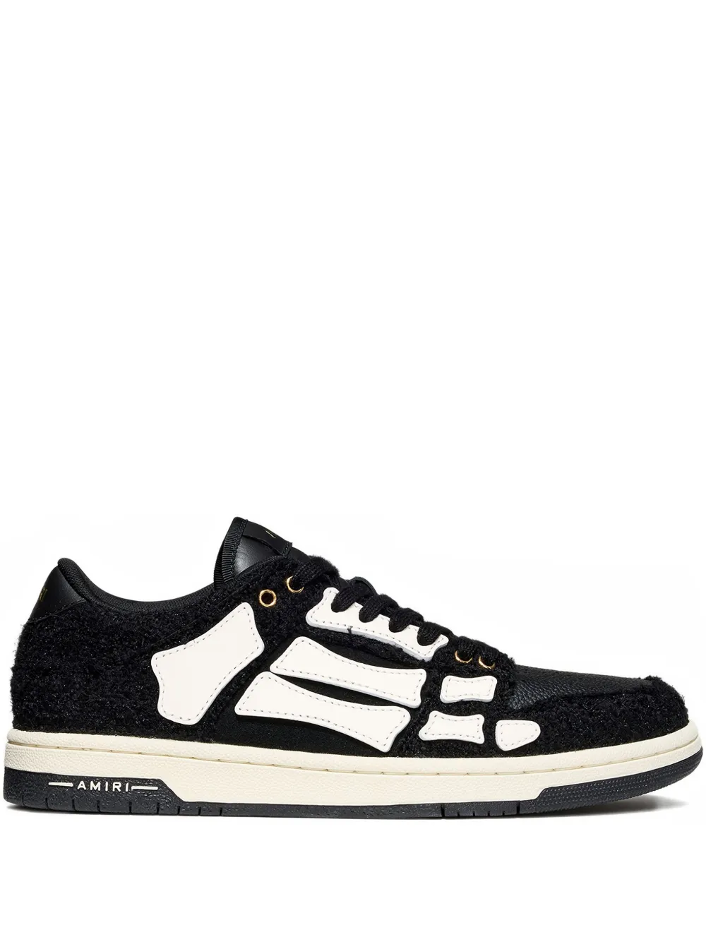 AMIRI Boucle Skel Top Low sneakers | Black | Image 1