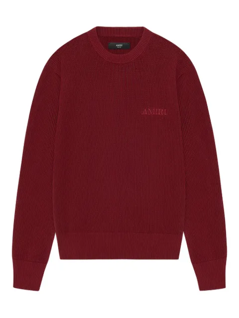 AMIRI logo-embroidered sweater