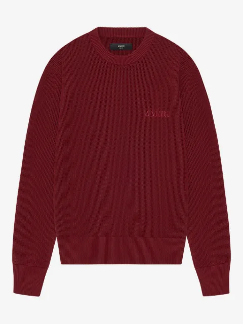 AMIRI logo-embroidered sweater