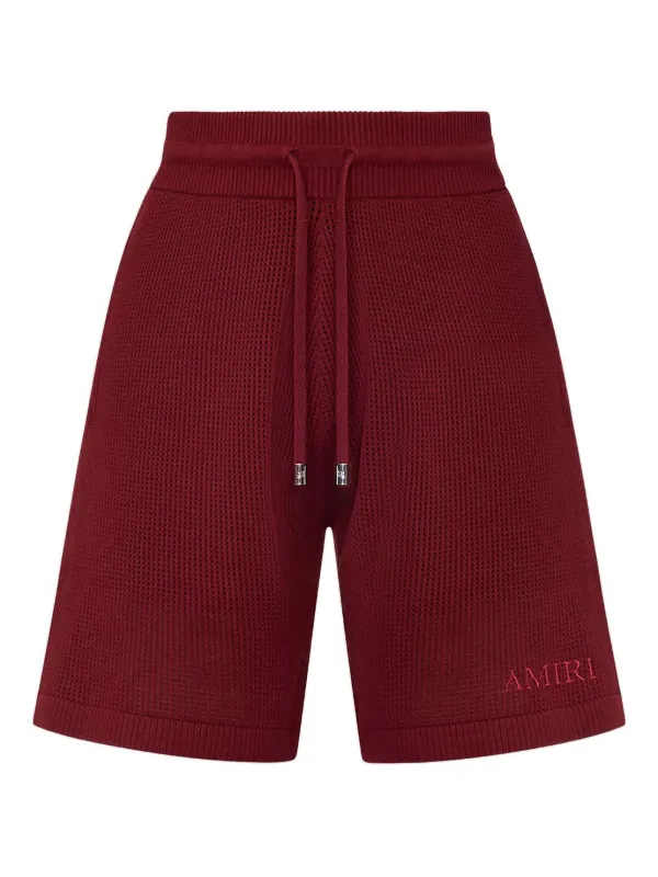 Amiri Logo-embroidered Track Shorts