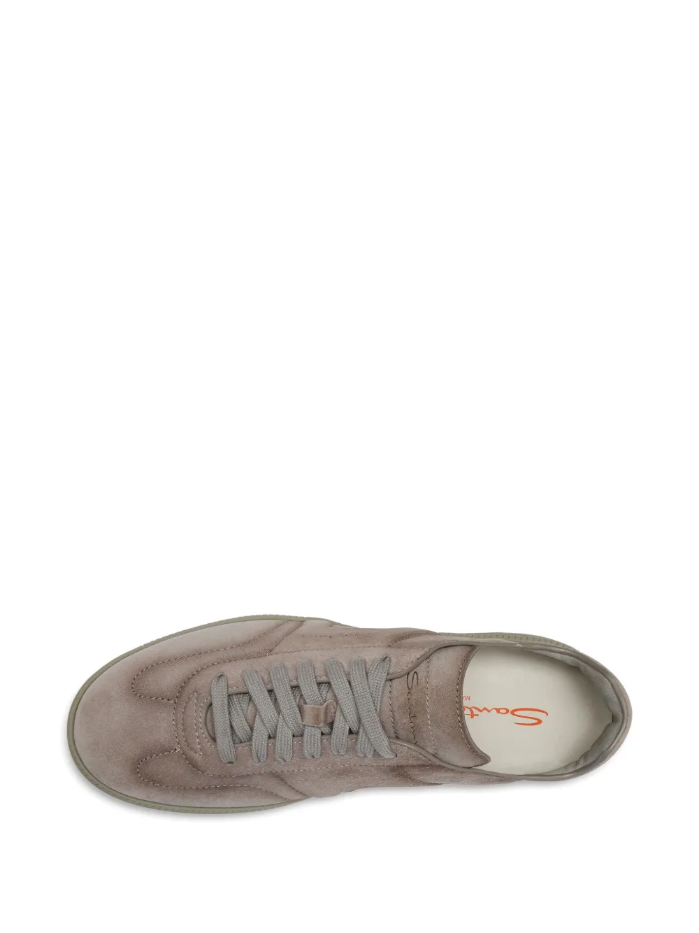 Santoni DBS Oly suède sneakers Beige