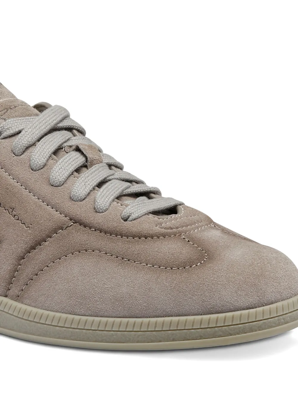 Santoni DBS Oly suède sneakers Beige