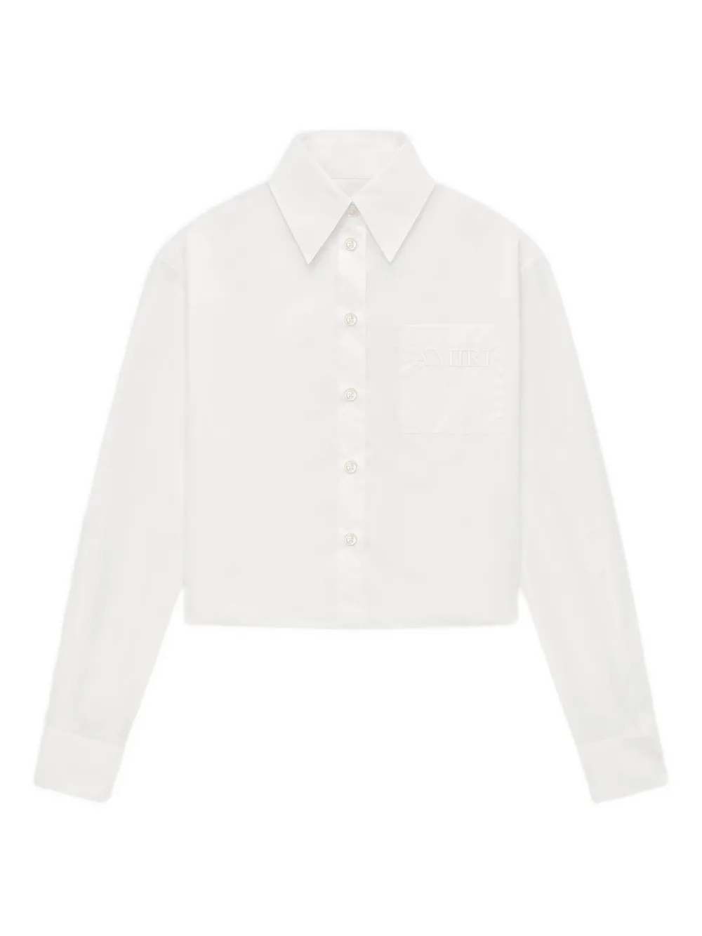 AMIRI Camicia in popeline con taschino - Bianco