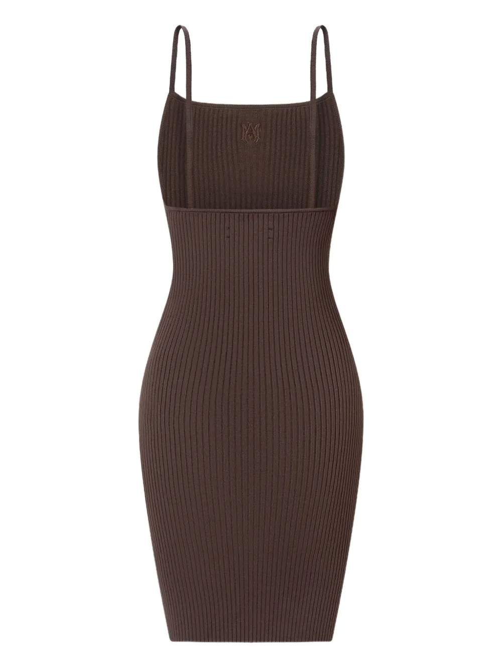  Amiri Tank Mini Dress - Brown 