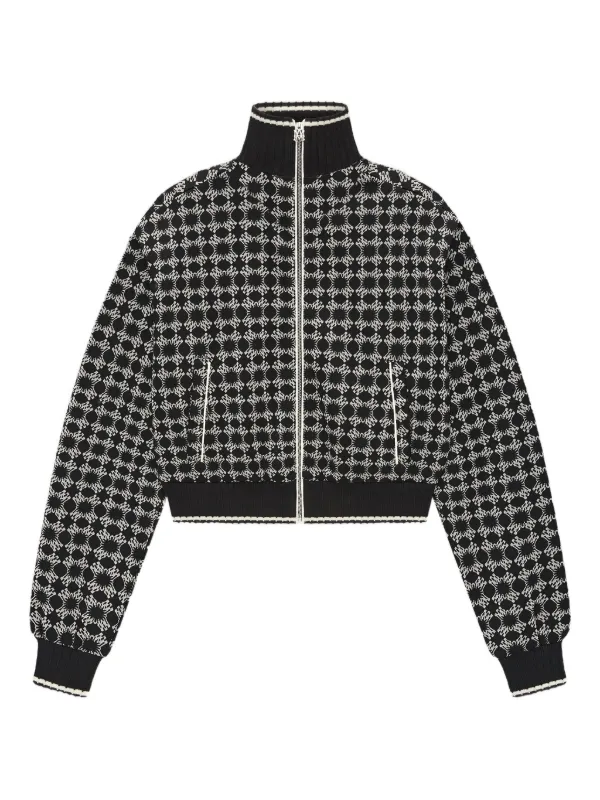 Amiri Quad Track Jacket in Black