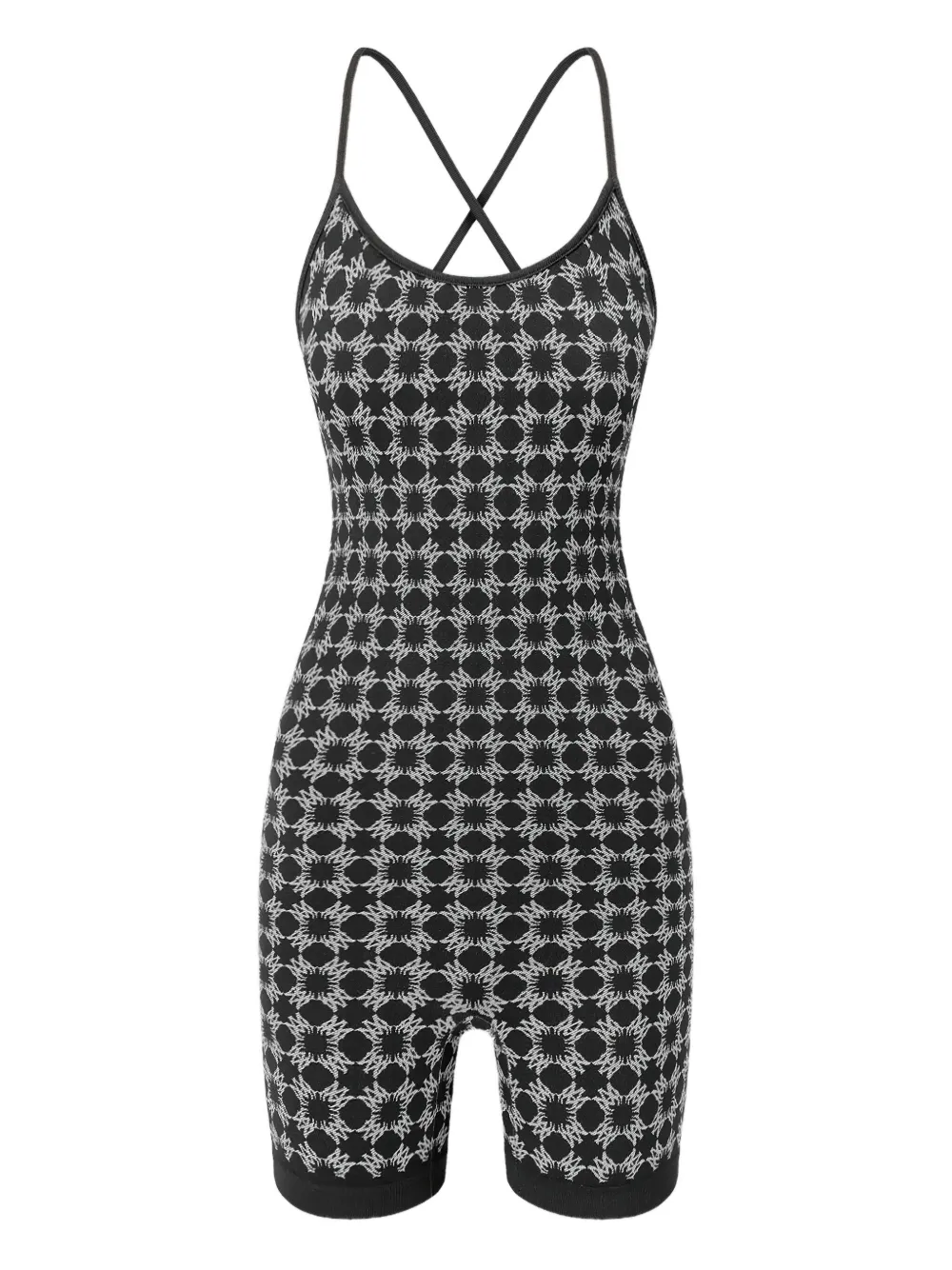 AMIRI Tuta corta MA Quad - Nero