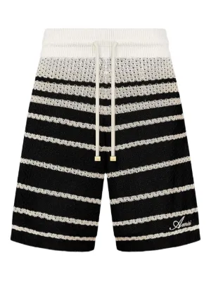 Homme Plissé Issey Miyake プリーツ バミューダショーツ | ブラック