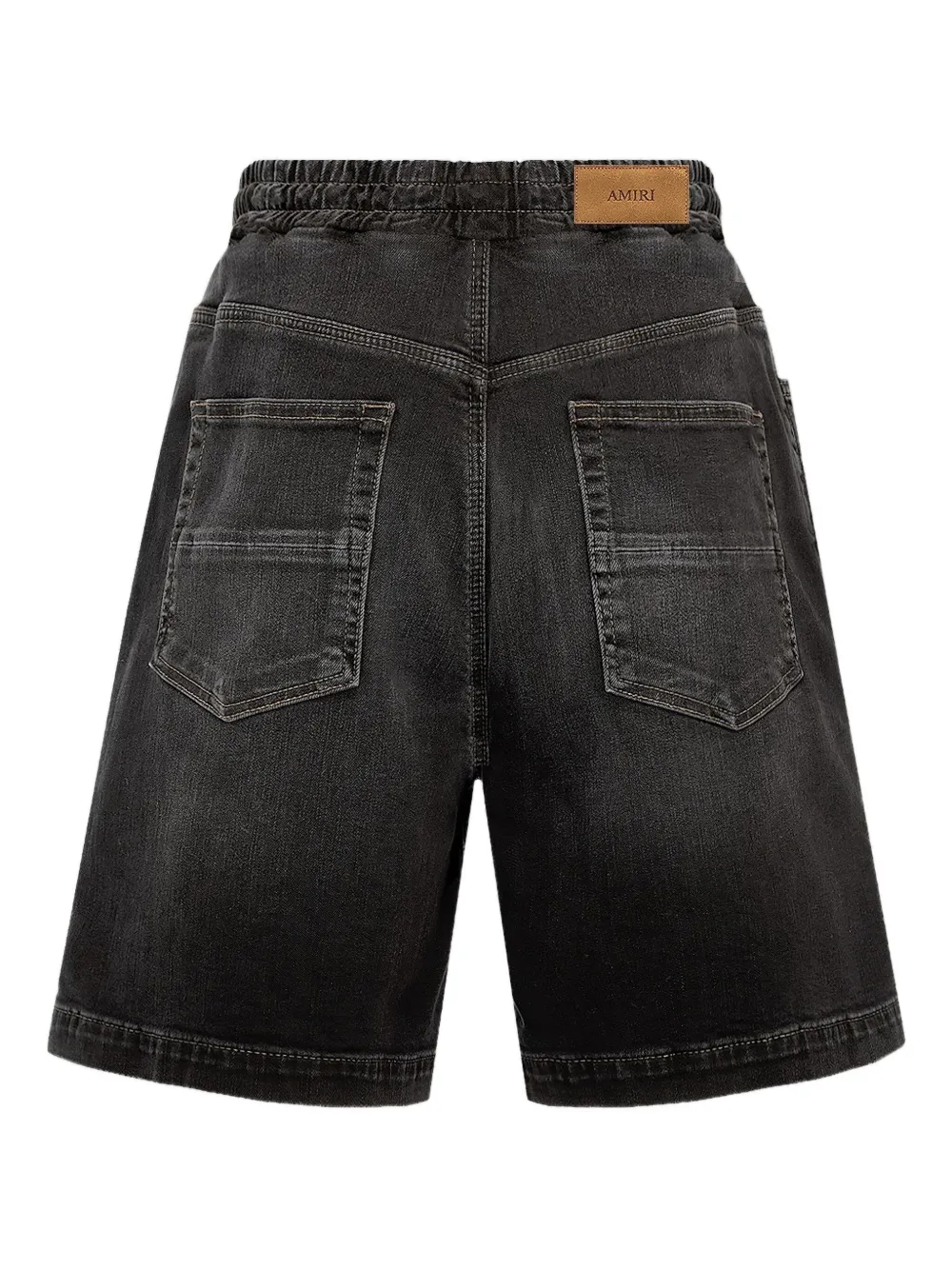 AMIRI 3D shorts met vijf zakken Zwart