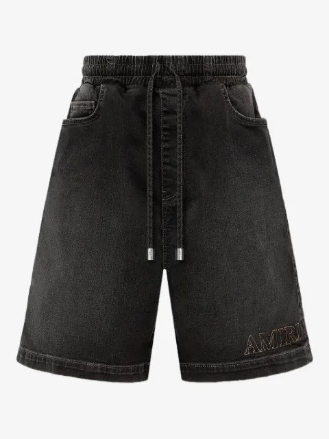 AMIRI shorts con cordones en la pretina y cinco bolsillos